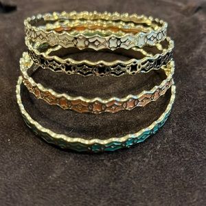4 Kendra Scott colorful bangles